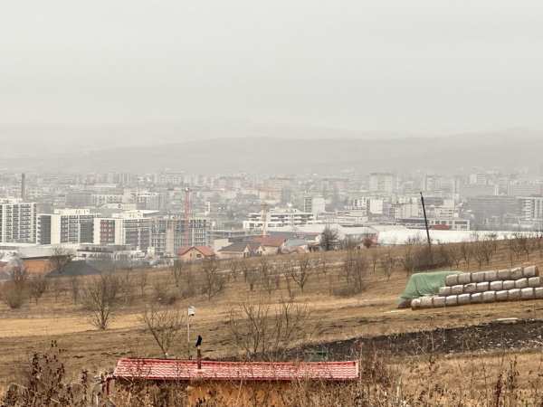 Teren 600mp, intravilan, Str. Odobești, panoramă, utilități