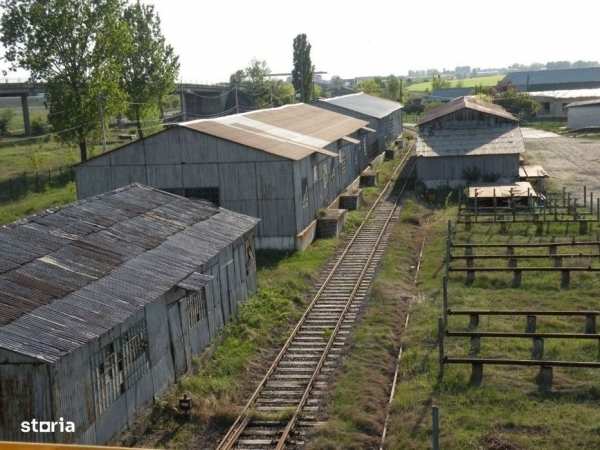 De inchiriat Platforma industriala cu acces cale ferata