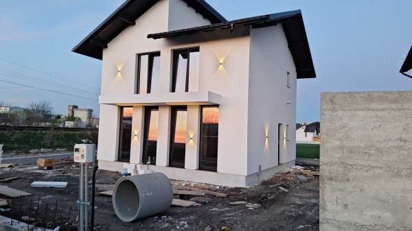 Casa de vanzare, 110mp utili, 400mp teren, cartier nou scheia