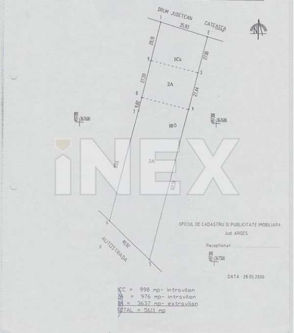 Recea | 5.611 mp teren | 5km de pitesti