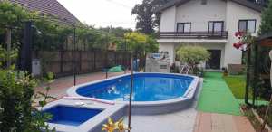 Afumati vila 8 camere , teren 1300 mp , piscina