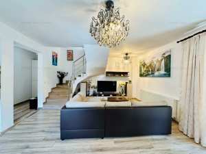 Vila Modernă Tip Duplex în Popești-Leordeni 6 Camere -3 Băi- Mobilată- Utilată