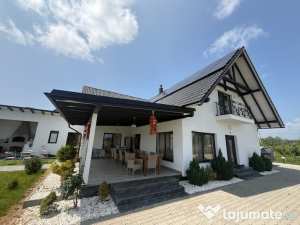 Vand 2 case + piscina + 1 hectar teren intravilan cu utilitati