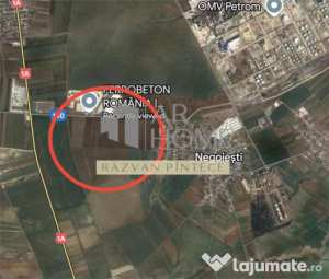 Teren industrial intravilan, negoiesti brazi langa ploiesti