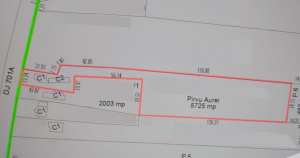 Teren 5725 mp tomsani, dâmbovița, la drum judetean