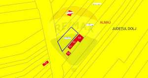 Teren intravilan almaj/mosneni 1350mp