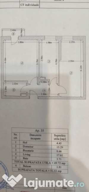 Apartament 2 camere 51mp, berceni, complet mobilat si utilat