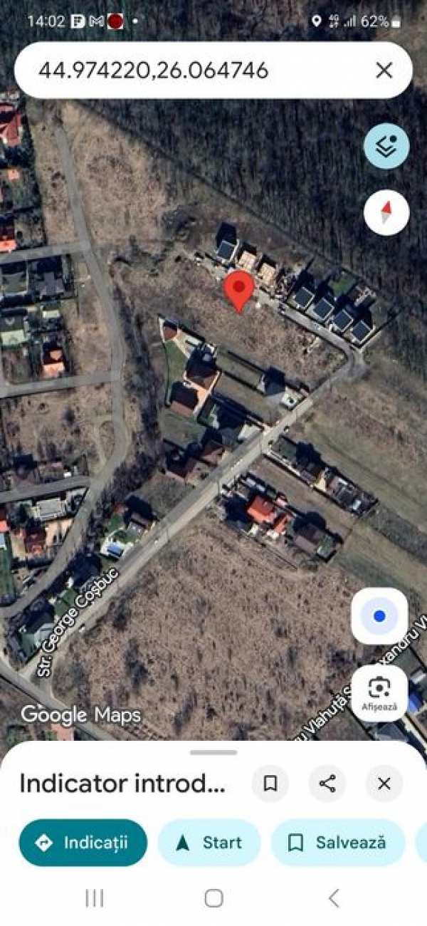 Teren intravilan în cartier rezidential lângă parc zona Mica Romă/Baum