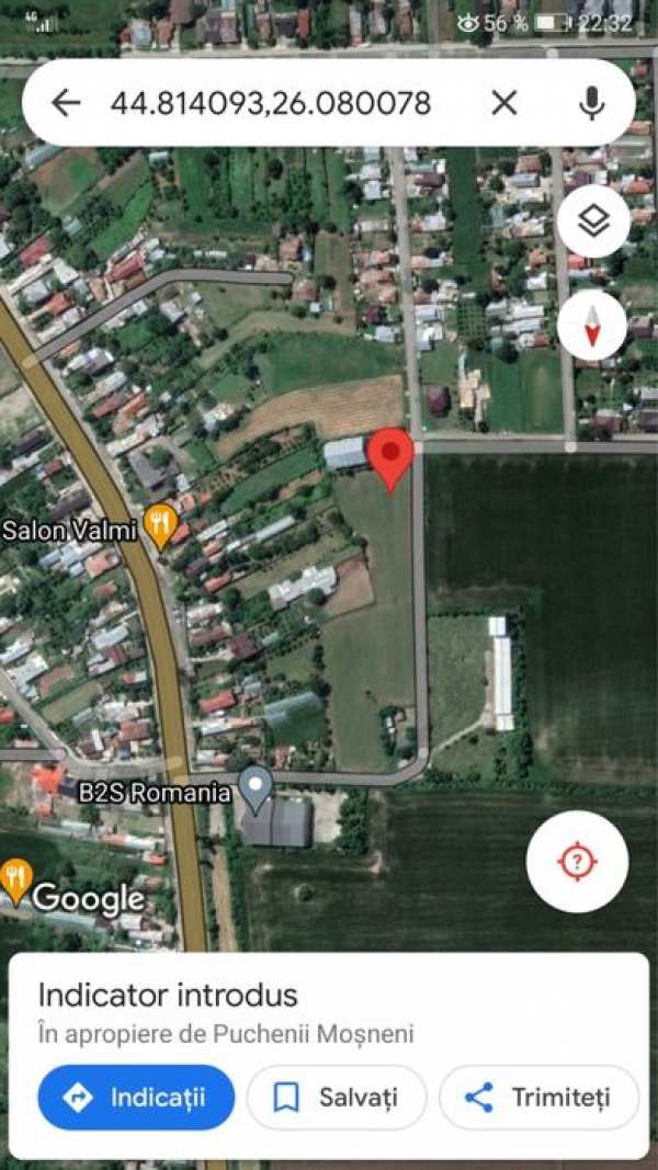 Vand teren Puchenii Mari intravilan