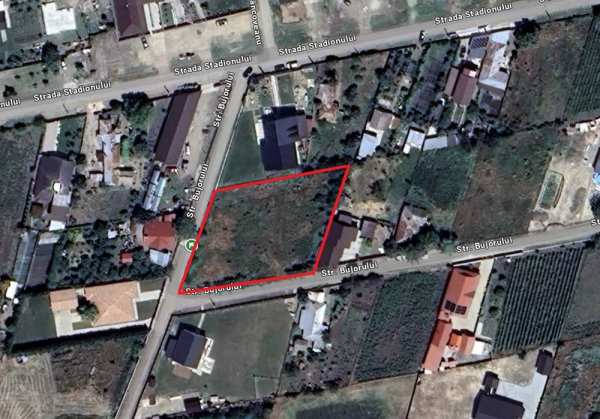 Teren 1973 mp de vânzare – Jorăști – 2 deschideri, pe colț