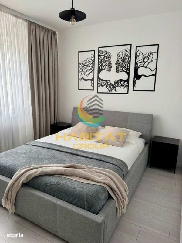 Apartament 2 camere mobilat modern, loc de parcare, metrou Berceni