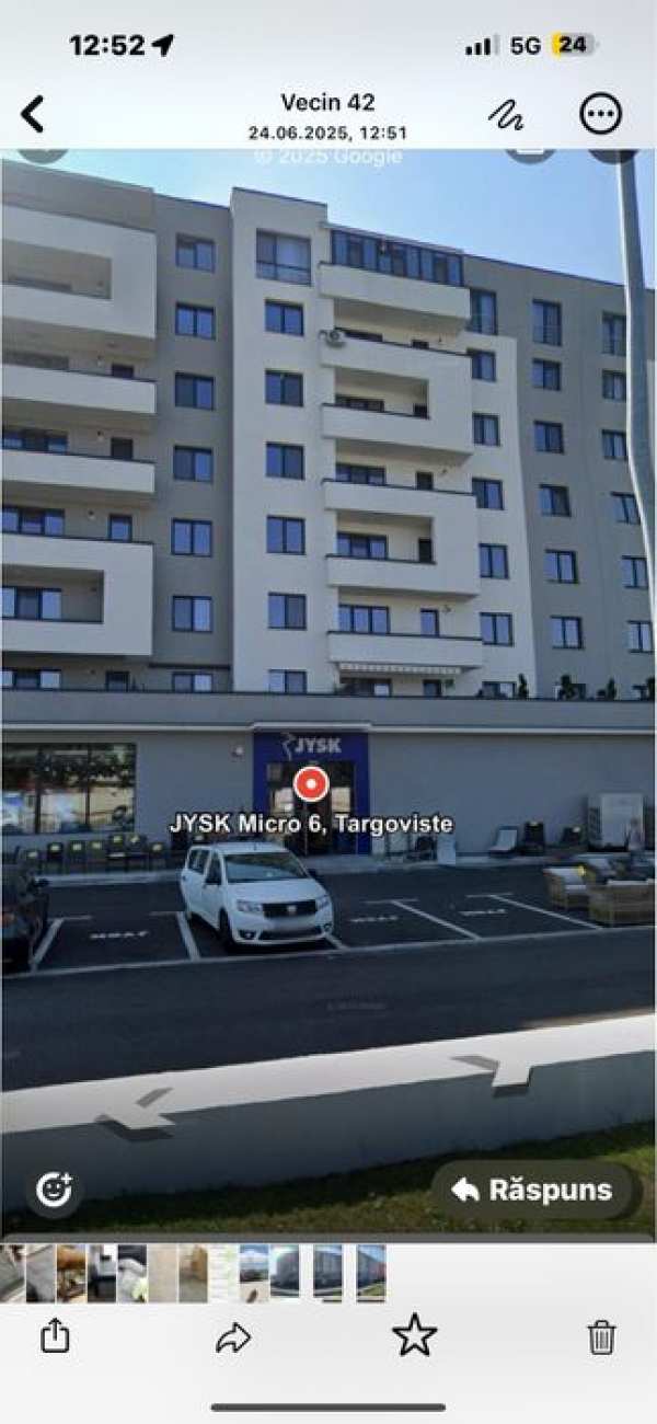 Inchiriez ap in mr 6 bloc nou