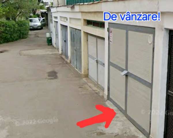 De vânzare: Garaj și terenul aferent