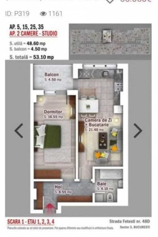Inchiriez apartament 2 camere