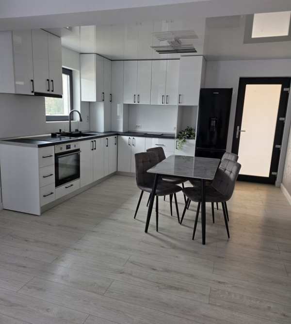 Vila moderna P+M de inchiriat-premium zona Vadeni(pod Turcinesti), 2 apartamente separate sau integral, curte generoasa