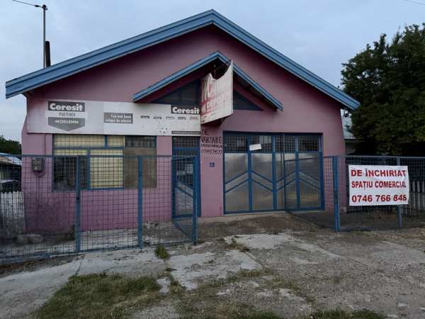 Spațiu comercial de inchiriat- DN 25 BARCEA