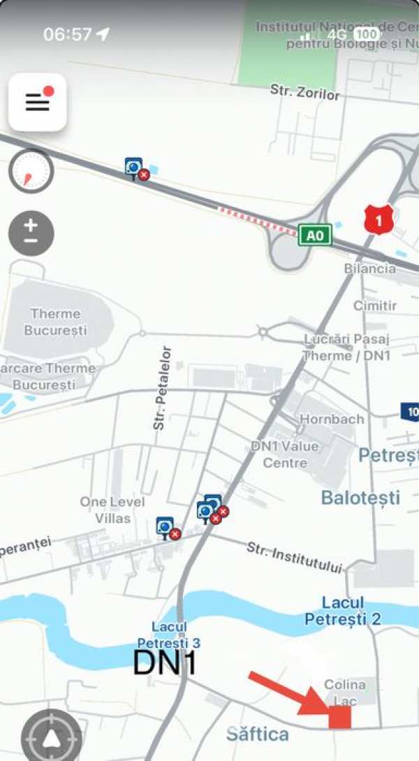 Vand Teren Saftica 1615mp Colina lac