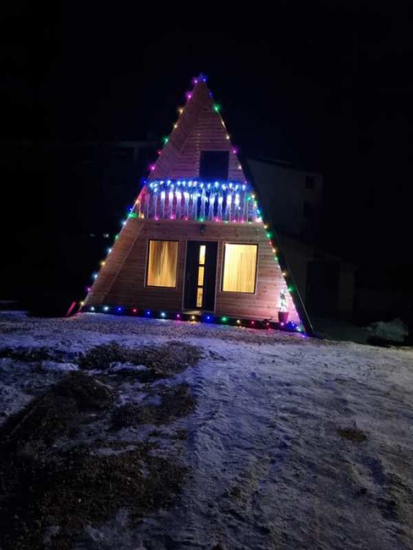 Cabana A frame în Predeal cu ciubar