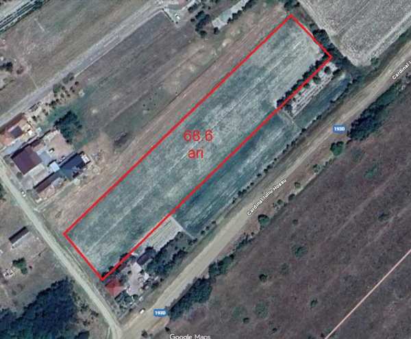 Teren intravilan in Cionchesti de 68,6 ari.