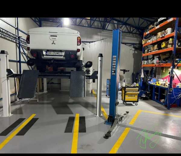 Închiriez hala utilată  service auto