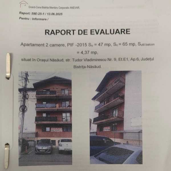 Apartament 2 camere semi-decomandat Nasaud