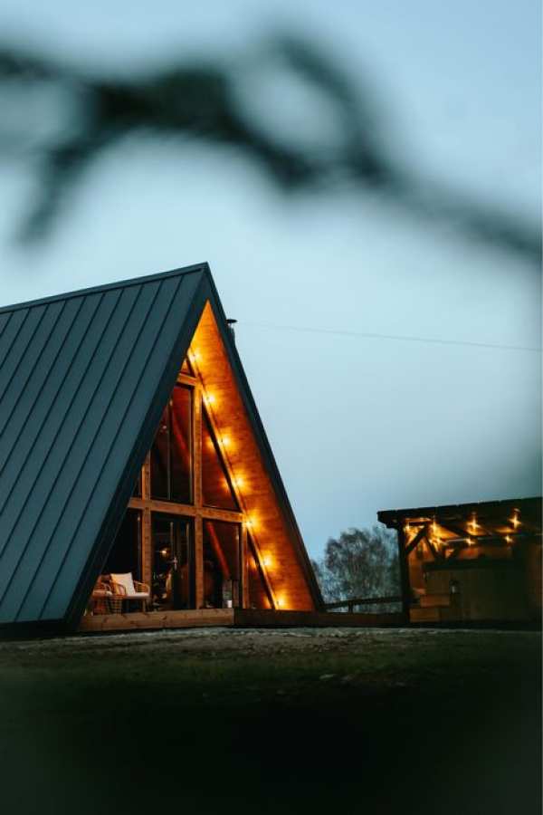 Cabana A frame de inchiriat Craciun liber