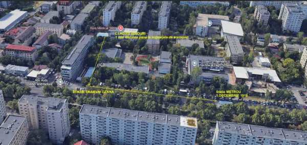 Birouri de închiriat 1 min Metrou 1 Decembrie – 1000–1400 lei + TVA