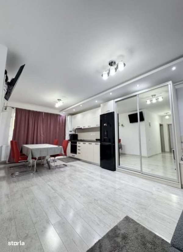 Apartament spatios 3 camere, 2 bai, mobilat modern, zona Sesul de Sus
