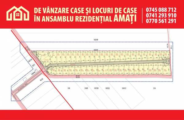 Teren intravilan in complex rezidential Amati