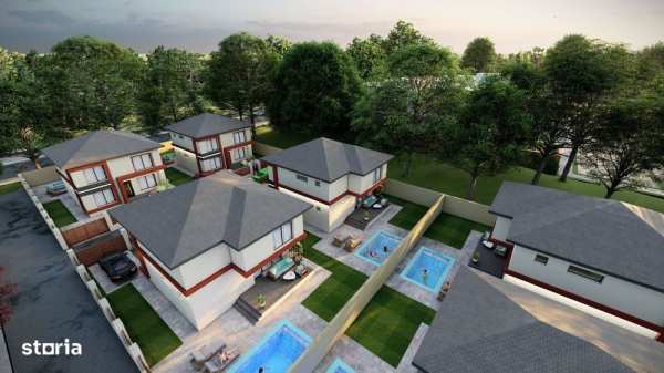 4 camere Comuna Berceni cu piscina