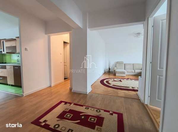 Apartament 3 camere, 2 balcoane,78Mp+, Mobilat/utilat, Etaj 1, Unirii-