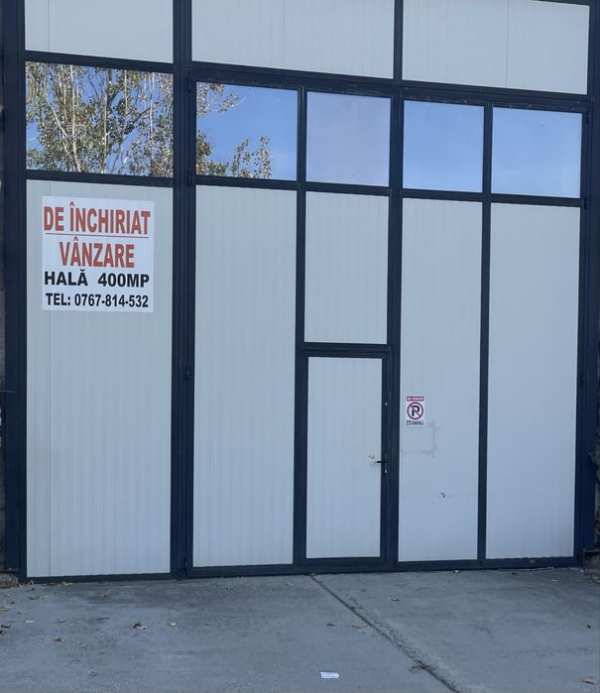 HALA 400 mp strada Crișan, nr.31Y