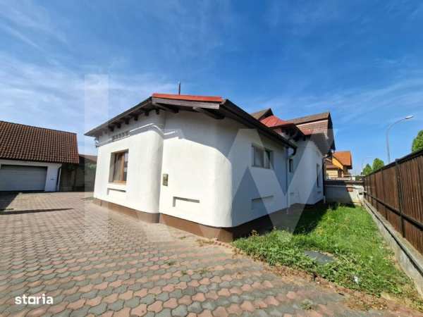 Casa de inchiriat – 2 dormitoare, 100 mp utili + curte 220 mp, garaj