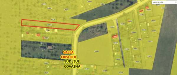Teren extravilan 1450 m2  Valea Crișului spre Călnic