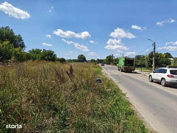 Teren de vânzare în zonă suburbană