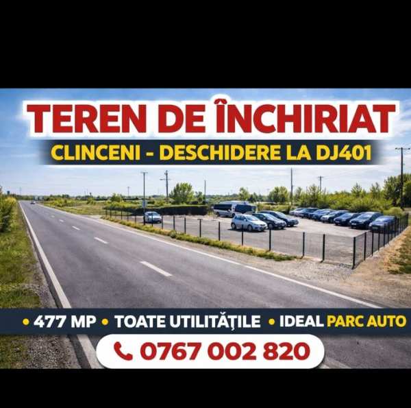 Teren de inchiriat