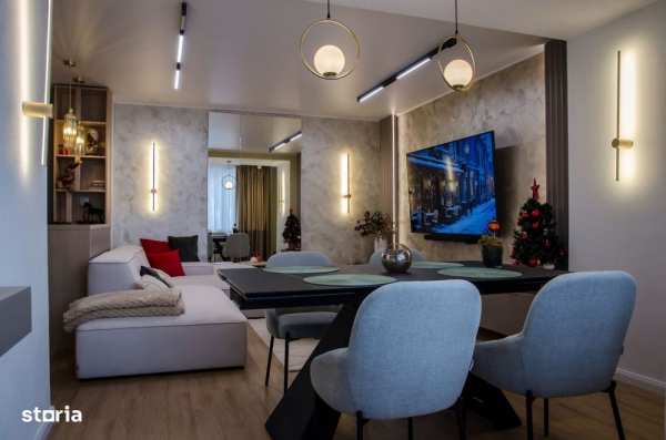 Inchiriez apartament 3 camere dec. Deva, I. Maniu in L-uri, etaj 6