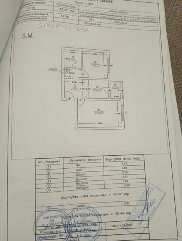 Apartament de vanzare