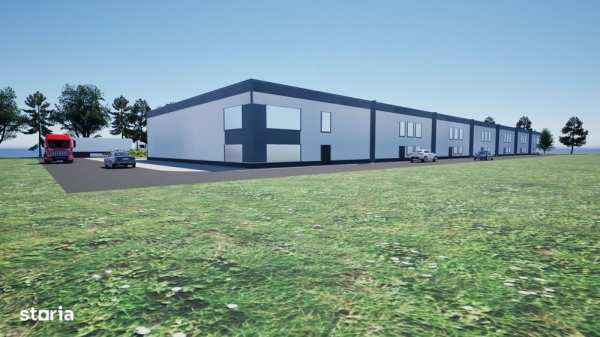 Anunt depozit / hala de vanzare – structura metalica, 500+40mp
