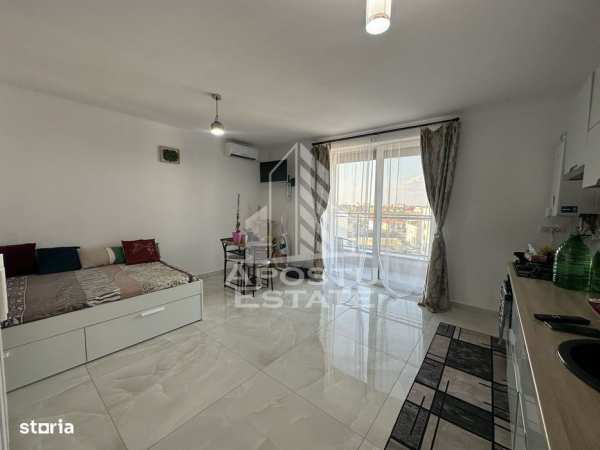 Apartament cu 1 camera complet mobilat si utilat in Braytim la asfalt.