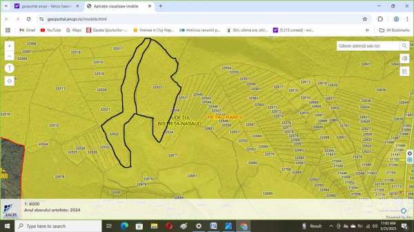 Vand 23,11 ha padure Petru Rares (sat Reteag),jud.Bistrita-Nasaud