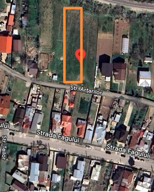 Brazii de Jos, 1200m teren intravilan cu utilitati, pt casa