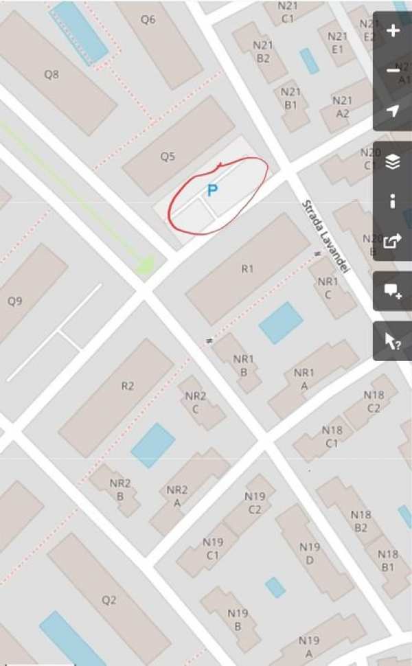 Inchiriere loc de parcare Cosmopolis - Str. Lavandei cu Fericirii