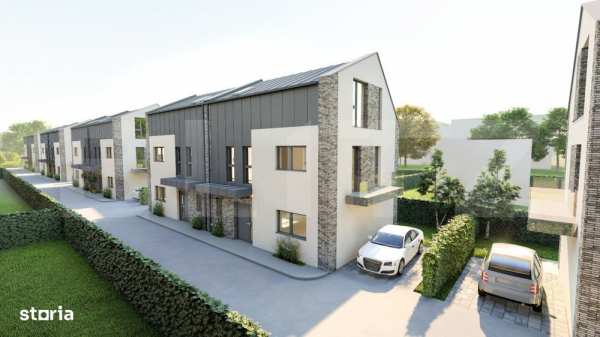 Duplex 4 camere, 120mp, 200 teren, proiect finalizat, zona Terra