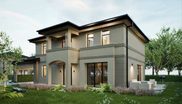 Casa pasiva nZEB individuala Rus Residence Floresti 214mp Teren 540mp