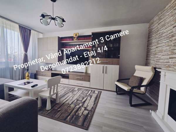 Proprietar–Vand Ap. 3 camere – Jean Steriadi-Auchan Titan - Etaj 4/4