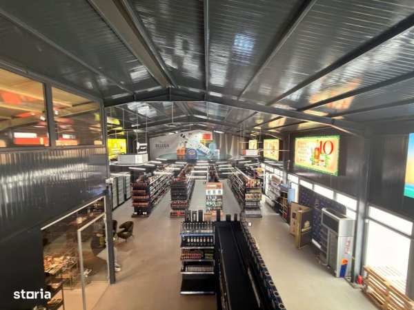 Hala de vânzare în Săbăreni – spațiu ideal pentru investiție, supermar