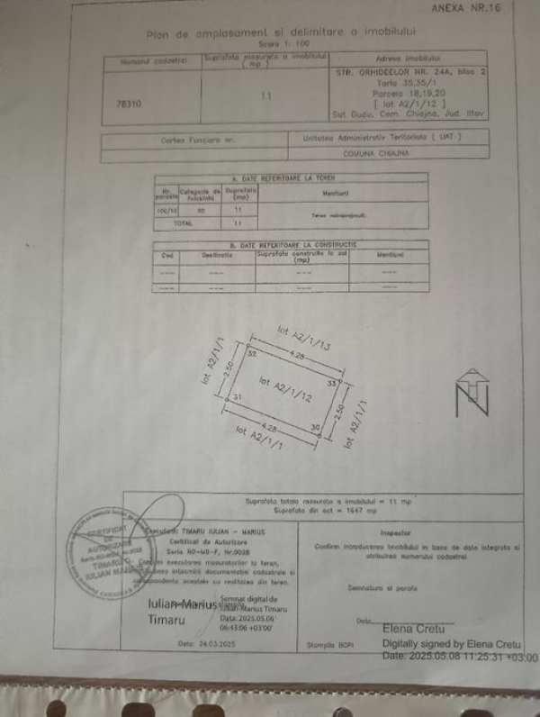 Vând/închiriez loc parcare Militari Rezidence