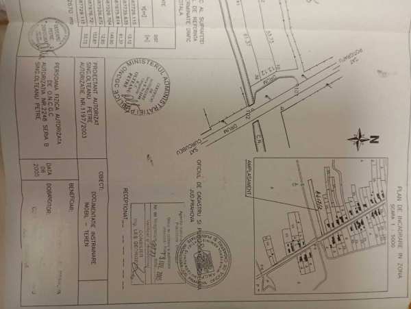 Teren intravilan Potigrafu