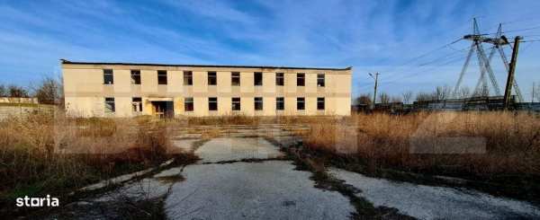 Cladire industriala P+1, 730 mp utili si 5000 mp teren intravilan, zon
